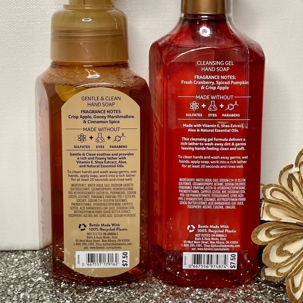 Bath & Body Works Hand Soap Autumn S’mores & The Perfect Autumn Nwt